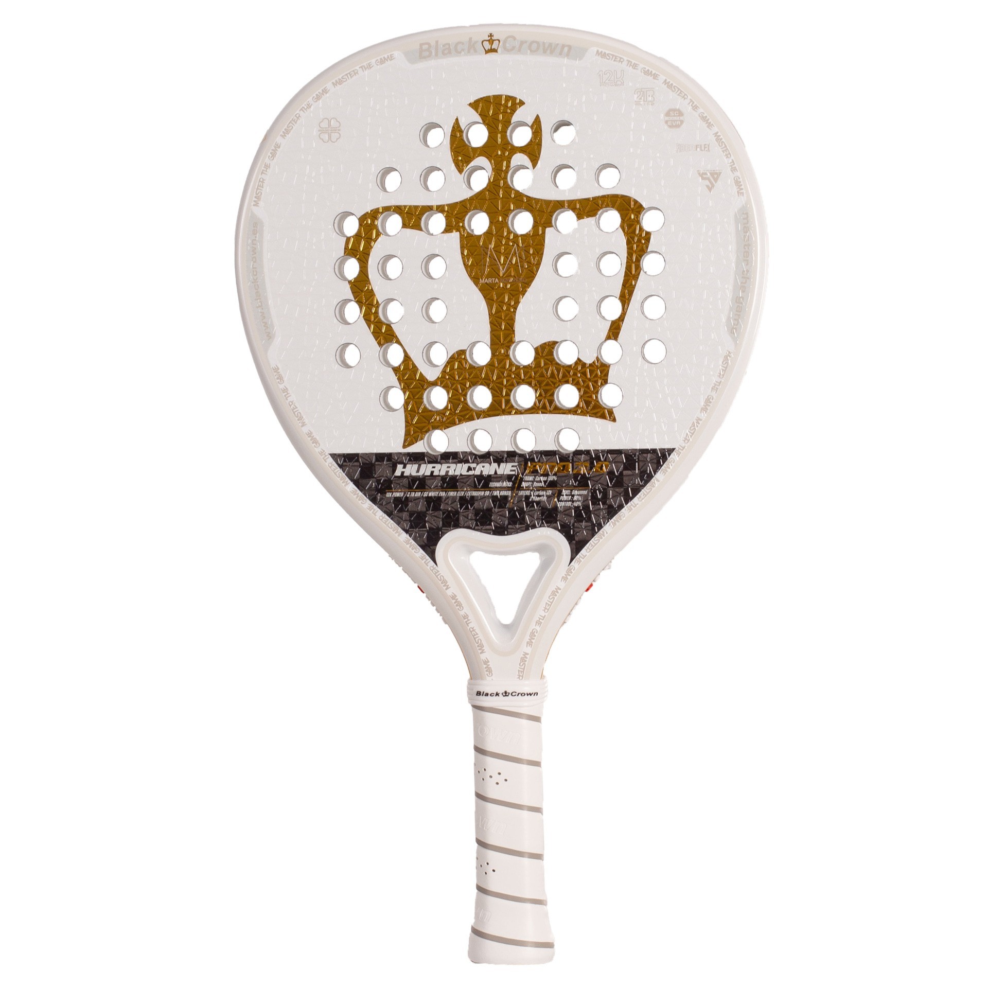 PALA DE PÁDEL BLACK CROWN HURRICANE PRO 3.0