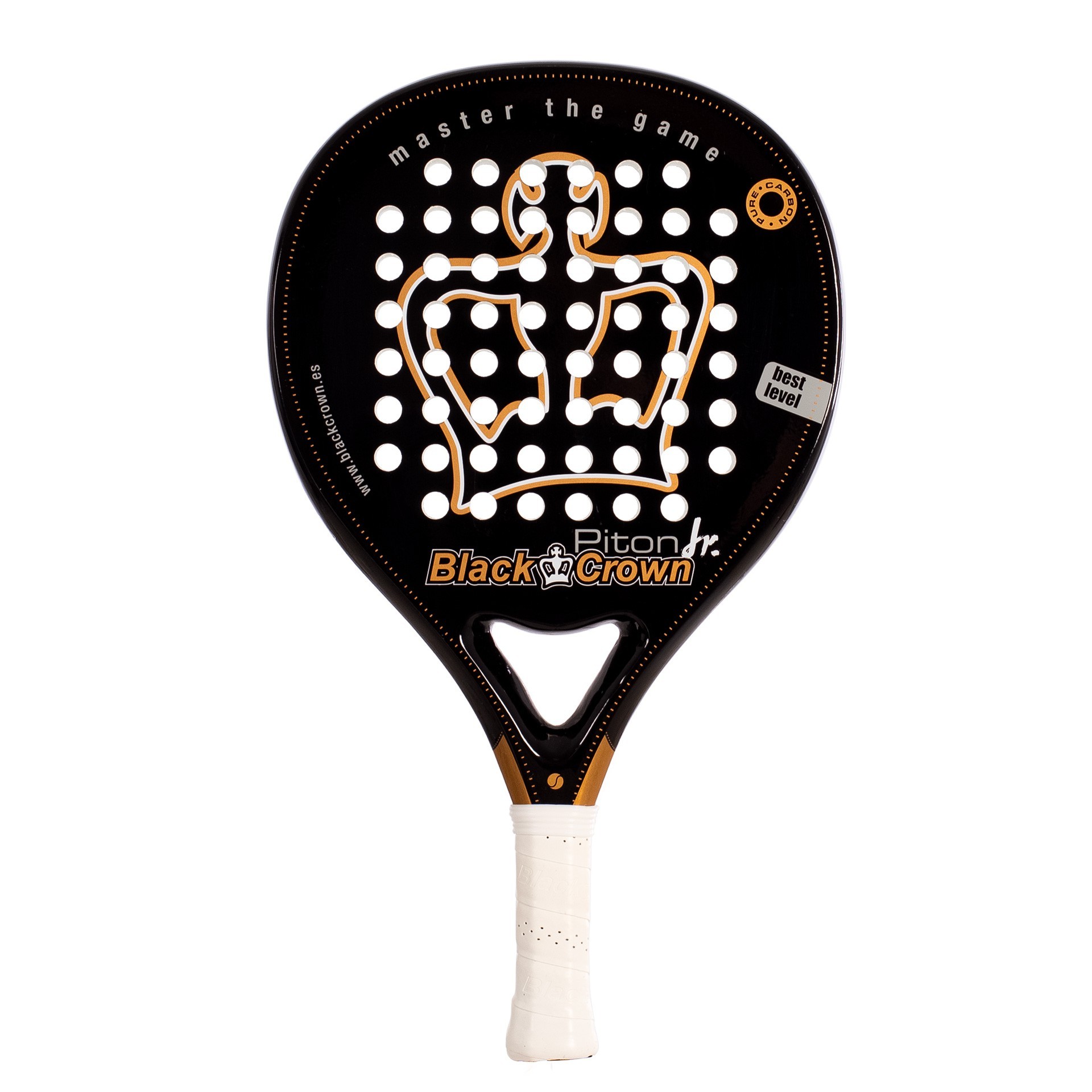 PALA DE PÁDEL BLACK CROWN PITON JR