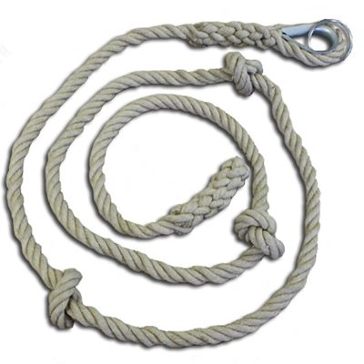 CUERDA TREPA NUDOS 4 MTS (USO EXCLUSIVO PARA INTERIOR)