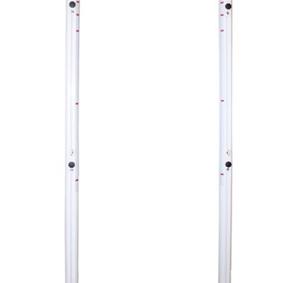 JUEGO DE 2 POSTES MULTIALTURAS ALUMINIO TUBO DE 90MM FIJOS