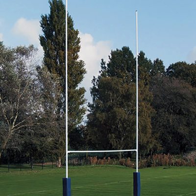 JUEGO PORTERÍAS RUGBY METÁLICAS TUBO Ø 100