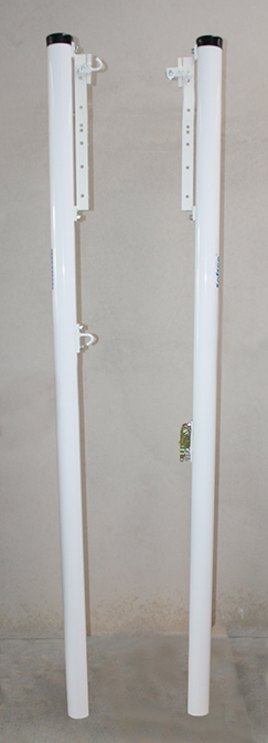 juego postes voleibol fijos aluminio ø 90mm JUEGO POSTES VOLEIBOL FIJOS ALUMINIO Ø 90MM
