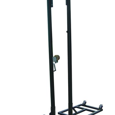 JUEGO POSTES VOLEIBOL METÁLICOS Ø 80MM TRASLADABLES