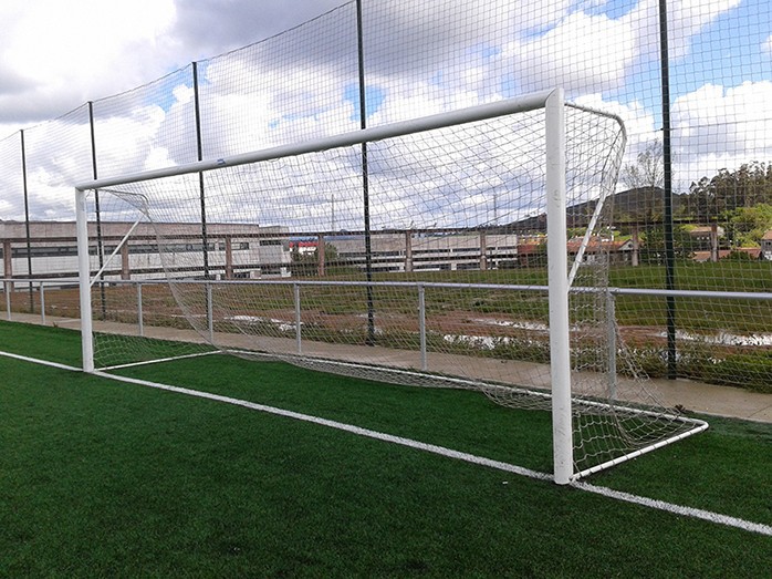 JUEGO DE 2 REDES DE FÚTBOL 7 3MM LINEA PREMIUM