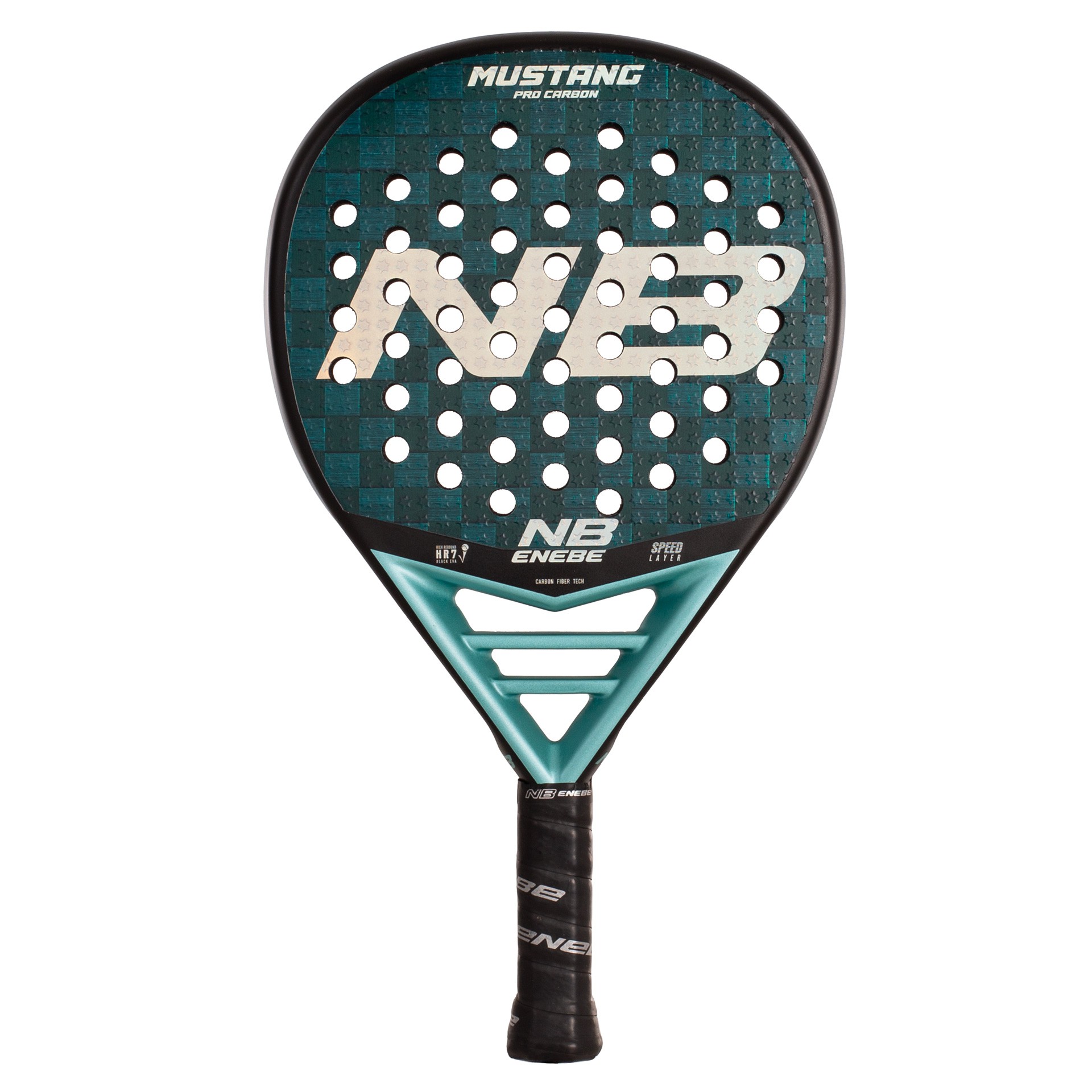 PALA DE PÁDEL ENEBE MUSTANG ESMERALD 15K