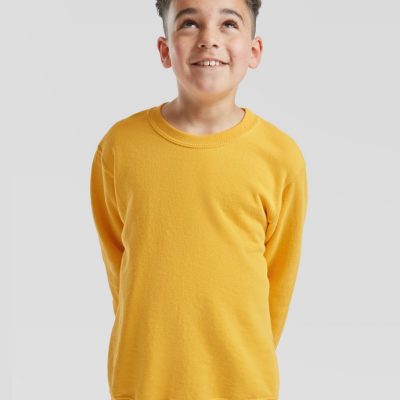 SUDADERA FRUIT OF THE LOOM INFANTIL CLASSIC  SET-IN SWEAT
