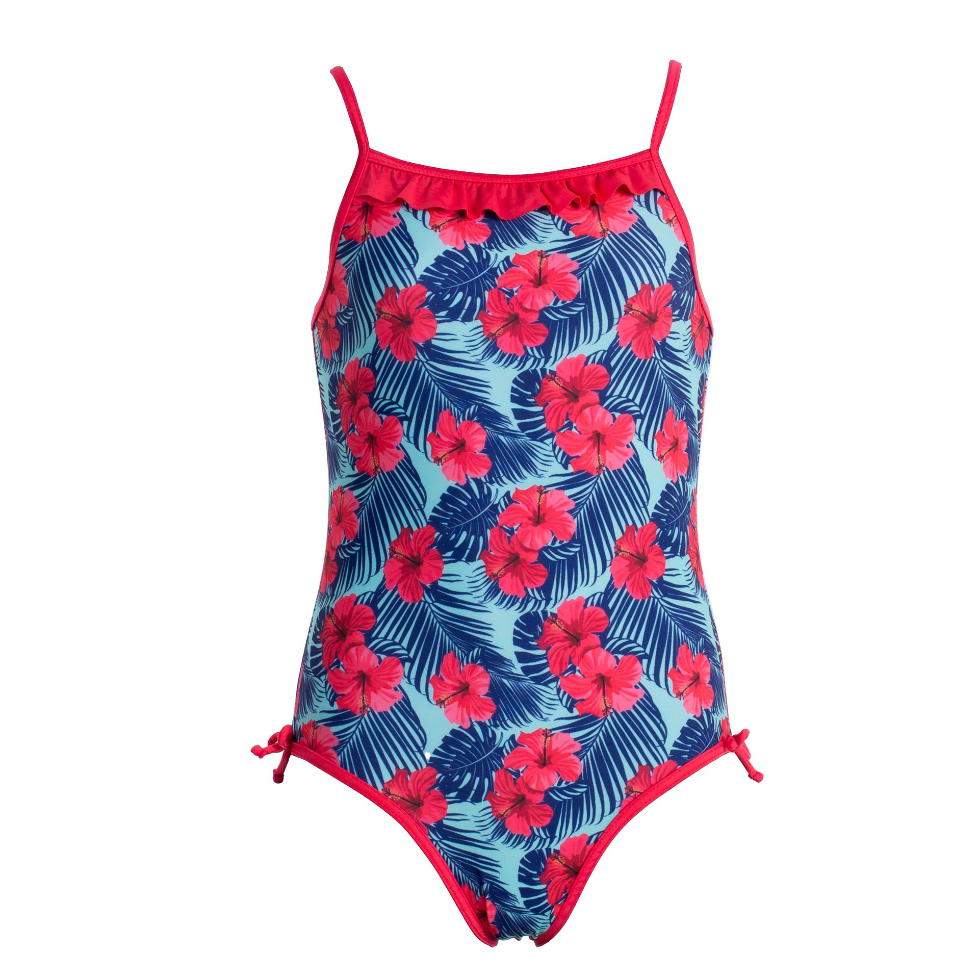 bañador squba niña flowers series subli estampado BAÑADOR NIÑA SQUBA FLOWERS SERIES SUBLI