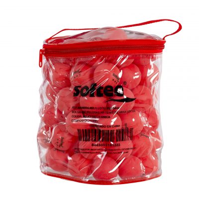 BOLSA 100 PELOTAS PP TENIS DE MESA SOFTEE