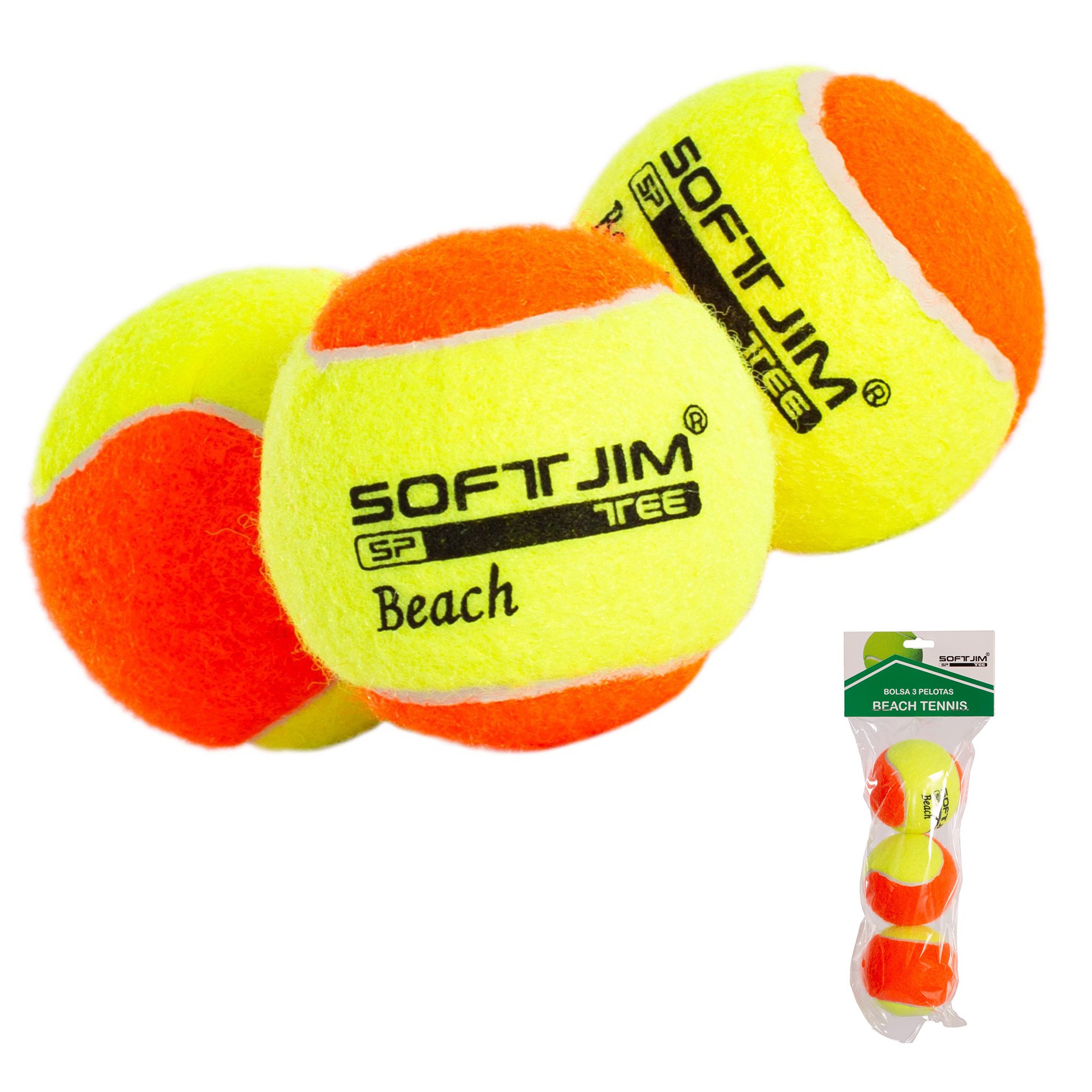 BOLSA 3 PELOTAS SOFTEE DE BEACH / MINITENNIS