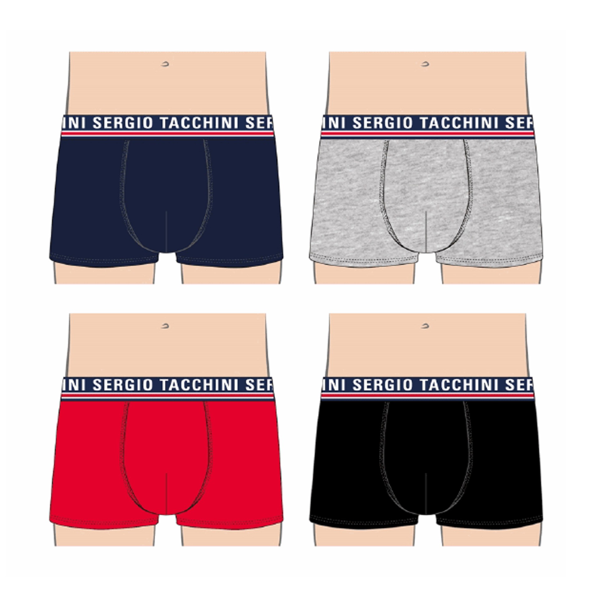 CAJA DE 48 BOXERS GARCON TACCHINI 82892190