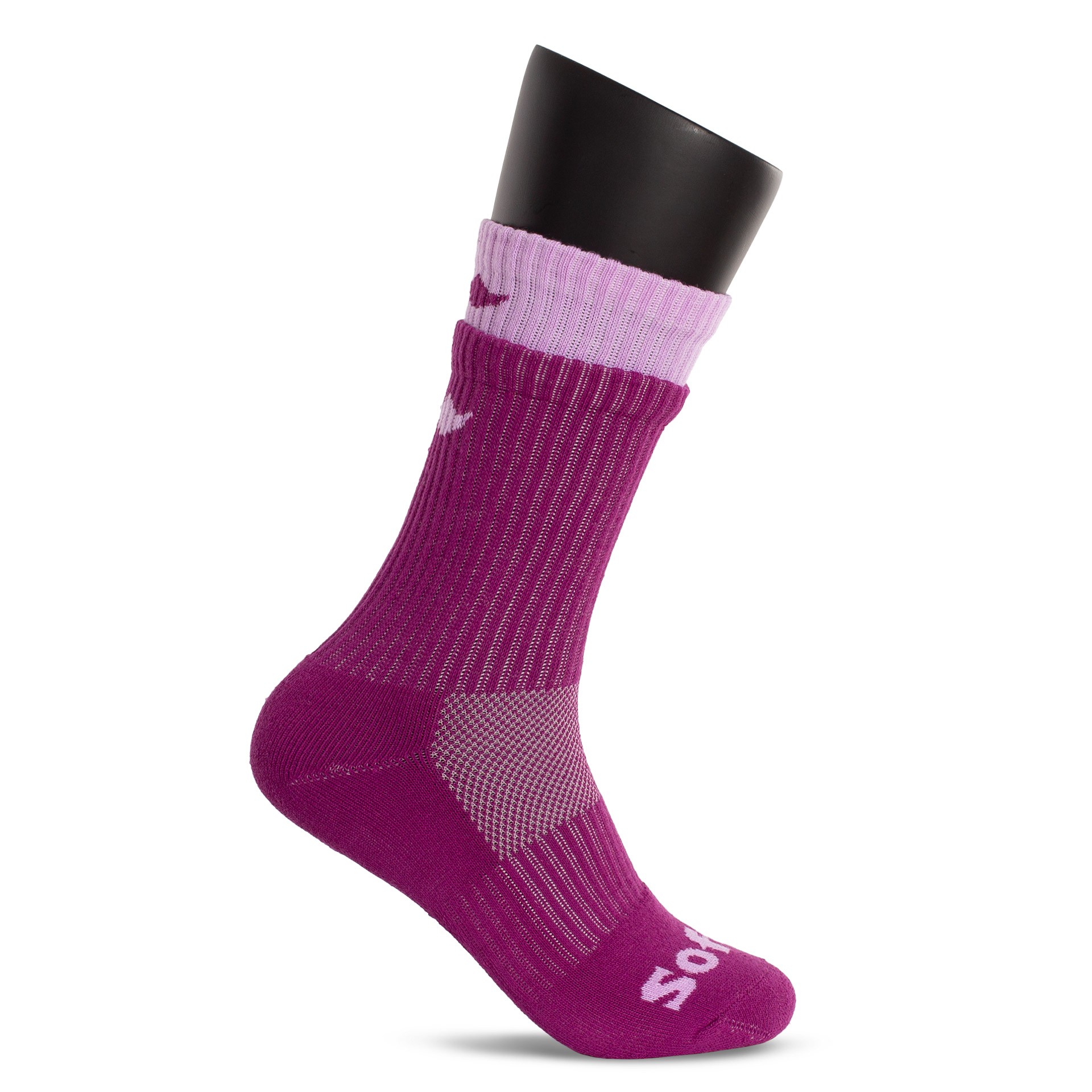 calcetines softee doble morado CALCETINES SOFTEE DOBLE