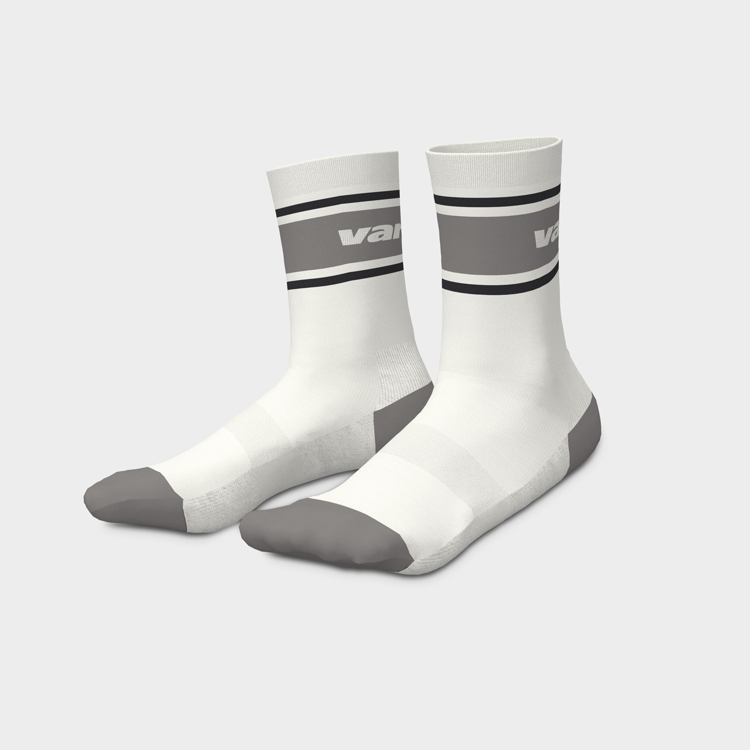 calcetines varlion pro original men blanco gris CALCETINES VARLION PRO ORIGINAL MEN