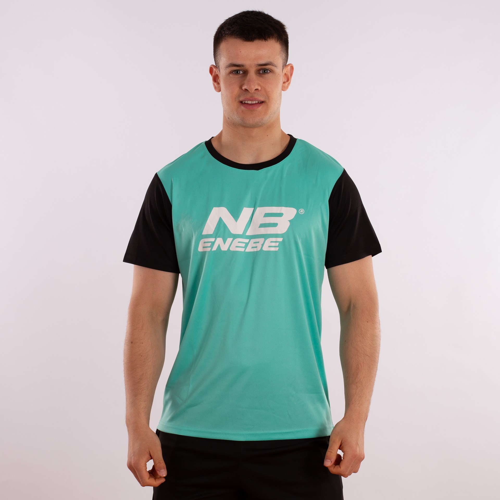 camiseta enebe hombre zircon turquesa negro CAMISETA ENEBE HOMBRE ZIRCON