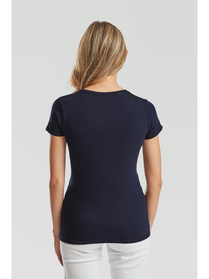 CAMISETA FRUIT OF THE LOOM LADIES ICONIC 150 V-NECK T