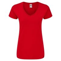 CAMISETA FRUIT OF THE LOOM LADIES ICONIC 150 V-NECK T