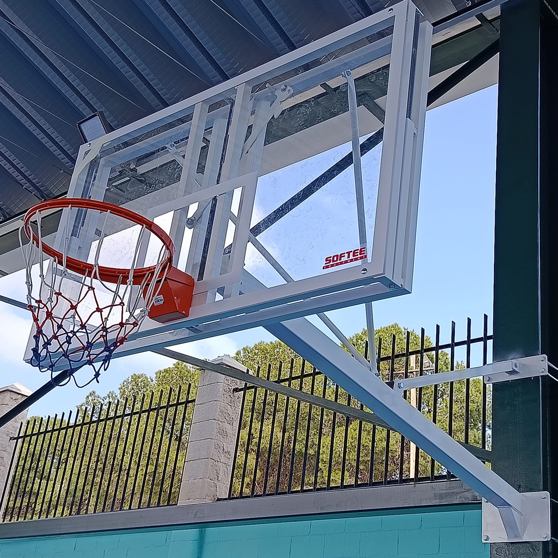 juego de 2 canastas de basket deluxe fija a viga vuelo especial 1 JUEGO DE 2 CANASTAS DE BASKET DELUXE FIJA A VIGA VUELO ESPECIAL