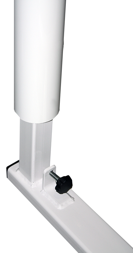 JUEGO DE 2 POSTES BÁDMINTON ALUMINIO DELUXE TUBO 90MM
