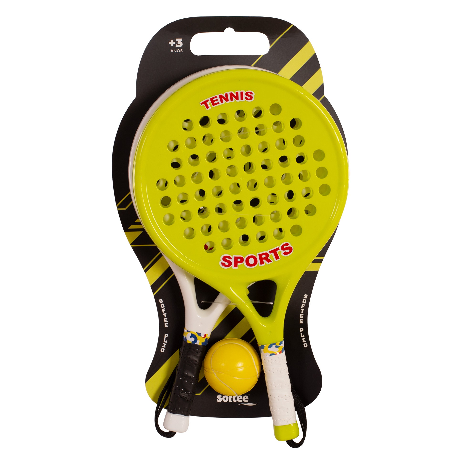 juego de dos raquetas con pelota softee plio 1 JUEGO DE DOS RAQUETAS CON PELOTA SOFTEE PLIO