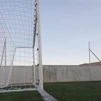 juego porterías fútbol 11 metálicas trasladables tubo 100 mm reglamentarias 1 JUEGO PORTERÍAS FÚTBOL 11 METÁLICAS TRASLADABLES TUBO 100 MM REGLAMENTARIAS