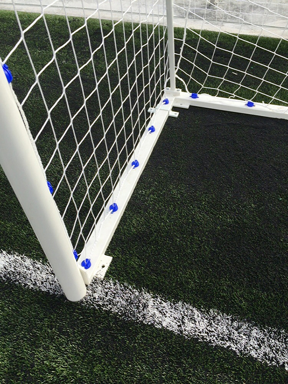 juego porterías fútbol 11 metálicas trasladables tubo 100 mm reglamentarias 2 JUEGO PORTERÍAS FÚTBOL 11 METÁLICAS TRASLADABLES TUBO 100 MM REGLAMENTARIAS