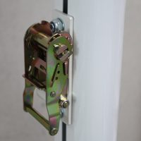 JUEGO POSTES PÁDEL ALUMINIO FIJOS SECCIÓN CUADRADA 80X80MM -