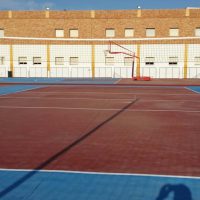 juego postes voleibol metálicos ø 80mm trasladables 1 JUEGO POSTES VOLEIBOL METÁLICOS Ø 80MM TRASLADABLES