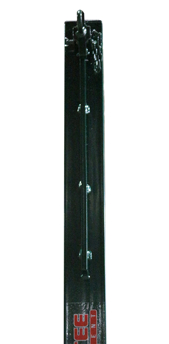 JUEGO POSTES VOLEIBOL METÁLICOS CUADRADOS 80X80MM TRASLADABLES