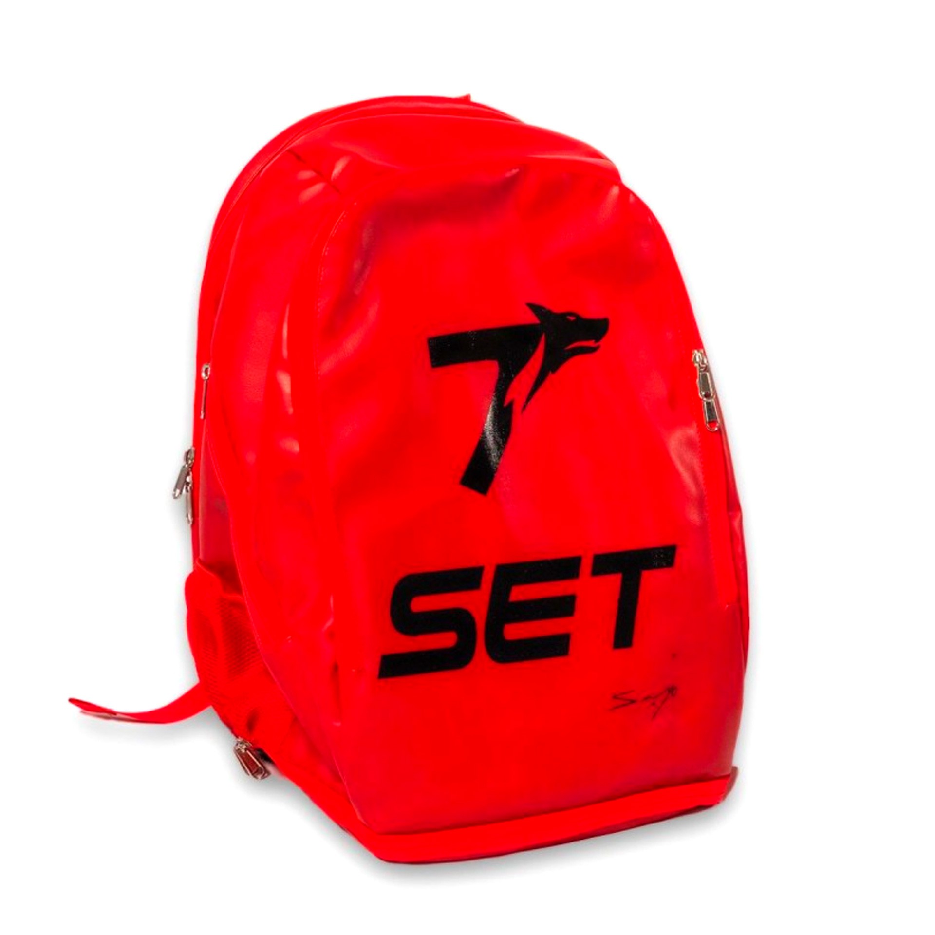mochila set sanyo piel roja 1 MOCHILA SET SANYO PIEL ROJA