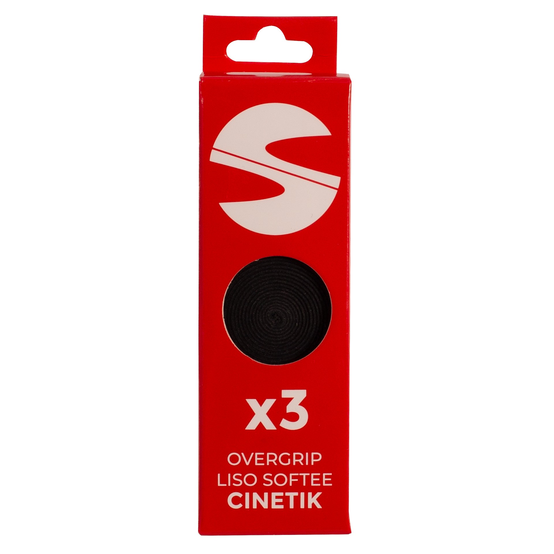 pack 3 overgrips lisos softee cinetik negro PACK 3 OVERGRIPS LISOS SOFTEE CINETIK
