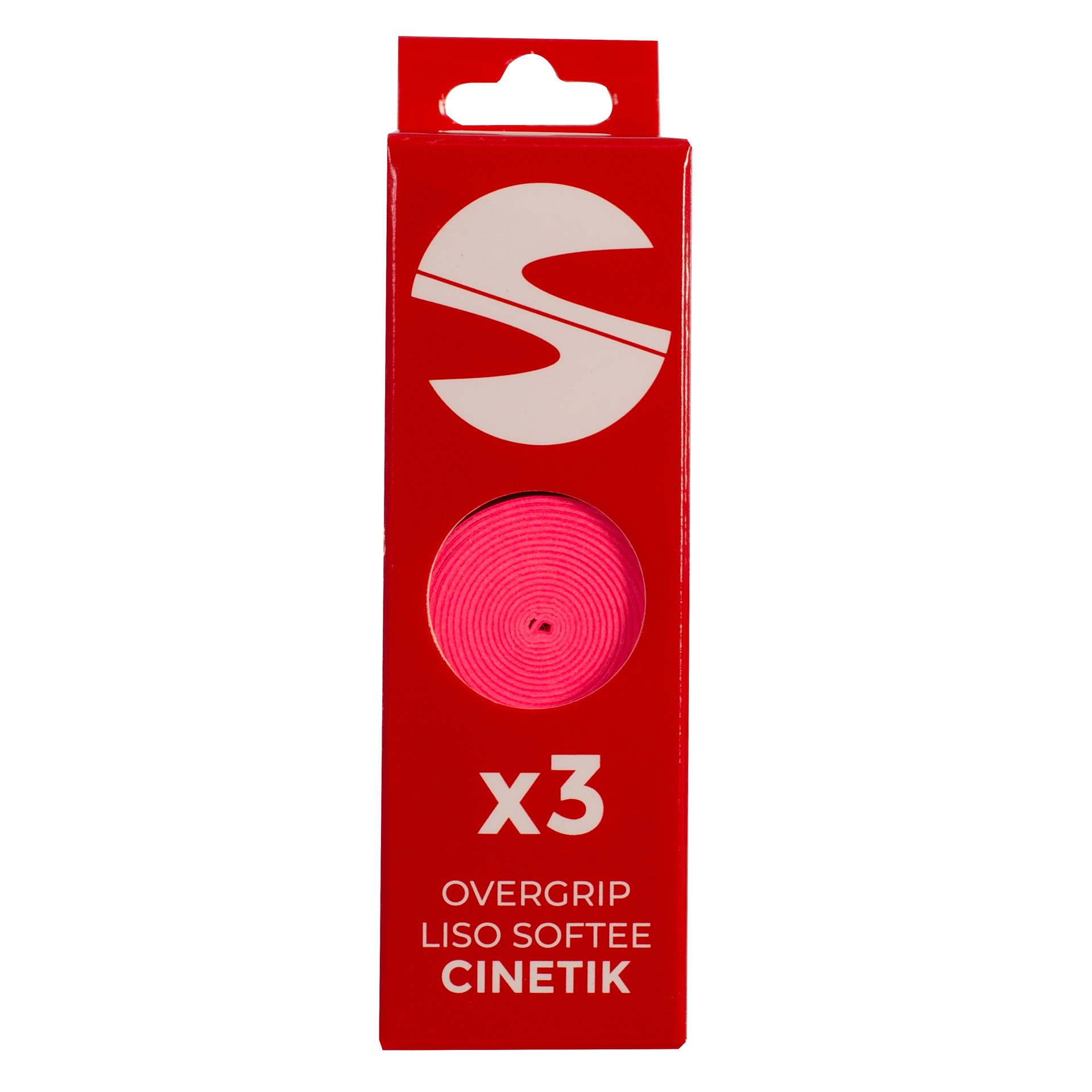pack 3 overgrips lisos softee cinetik rosa PACK 3 OVERGRIPS LISOS SOFTEE CINETIK