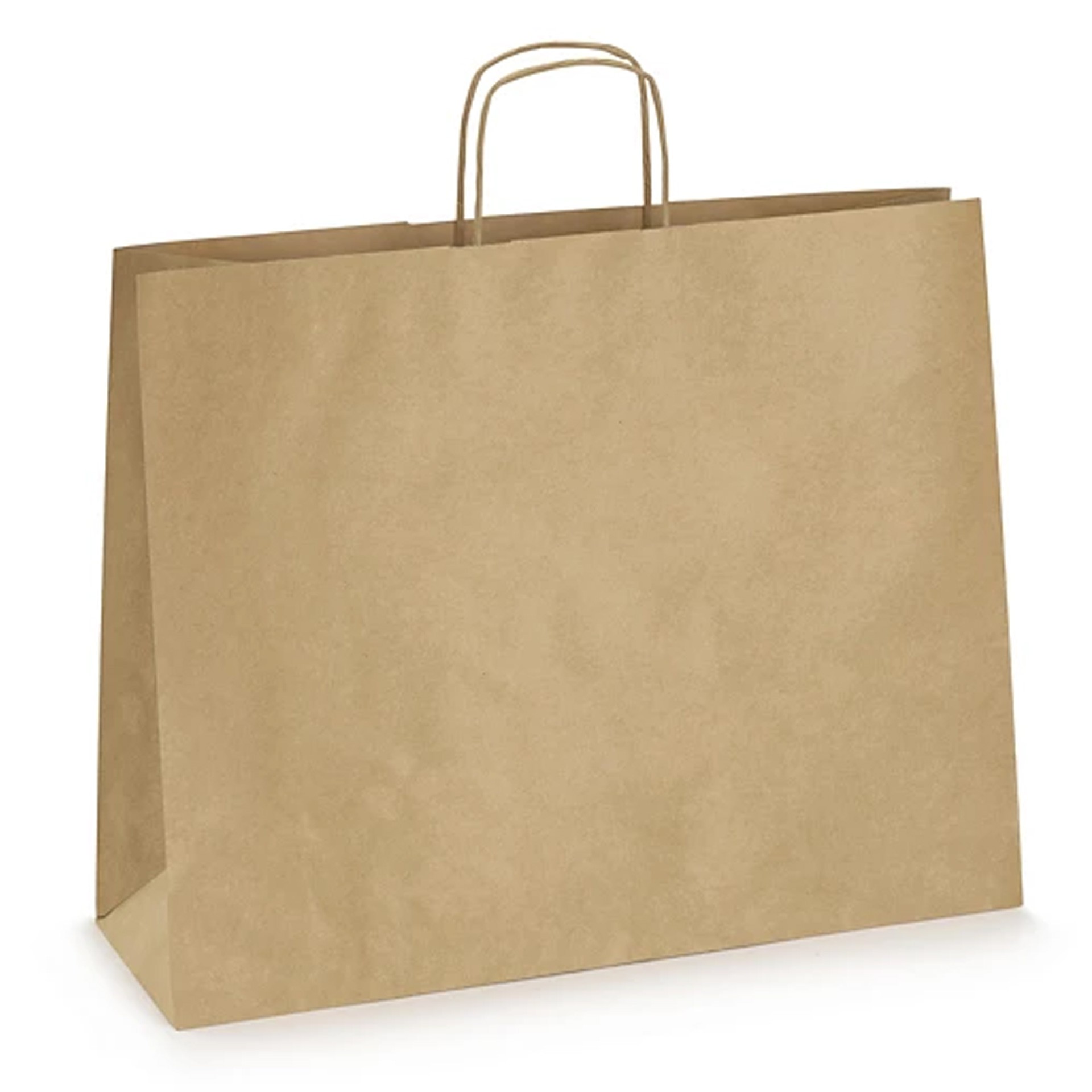 pack 50 bolsas papel reciclado maya marrón 41x32x12 cm PACK 50 BOLSAS PAPEL RECICLADO MAYA