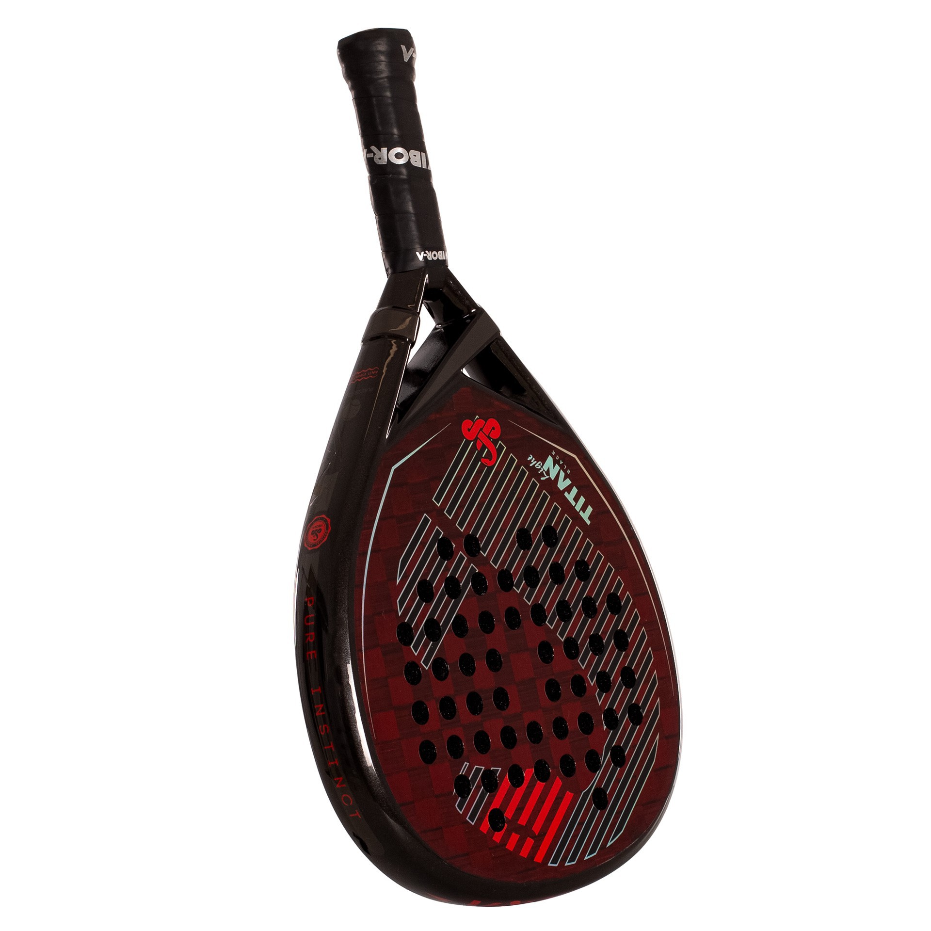 pack pala de pádel vibor-a titan black light 2 PACK PALA DE PÁDEL VIBOR-A TITAN BLACK LIGHT