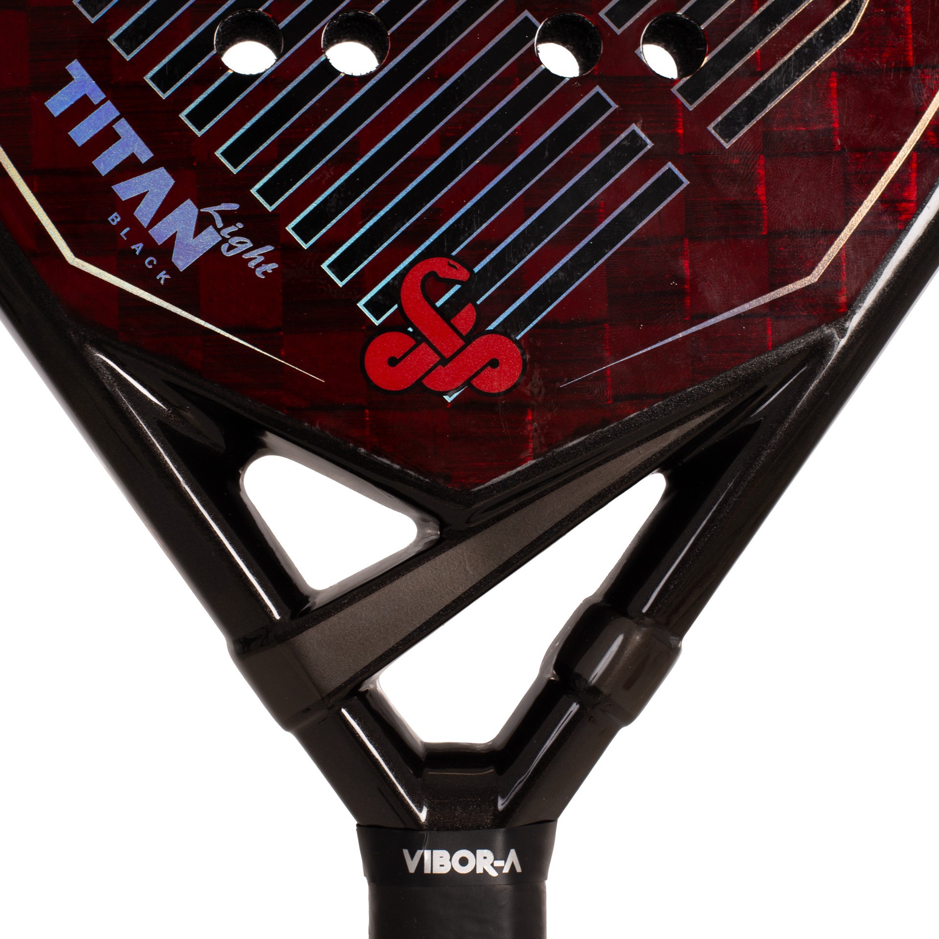 pack pala de pádel vibor-a titan black light 4 PACK PALA DE PÁDEL VIBOR-A TITAN BLACK LIGHT