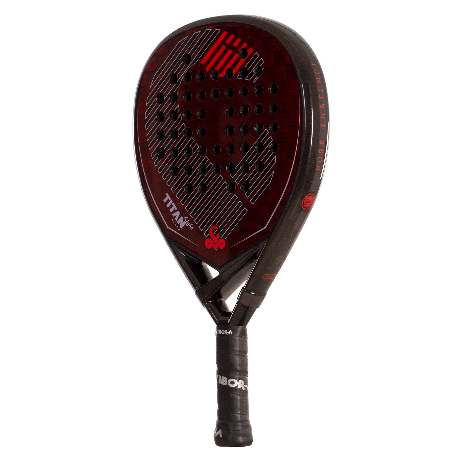 pack pala de pádel vibor-a titan black light 5 PACK PALA DE PÁDEL VIBOR-A TITAN BLACK LIGHT