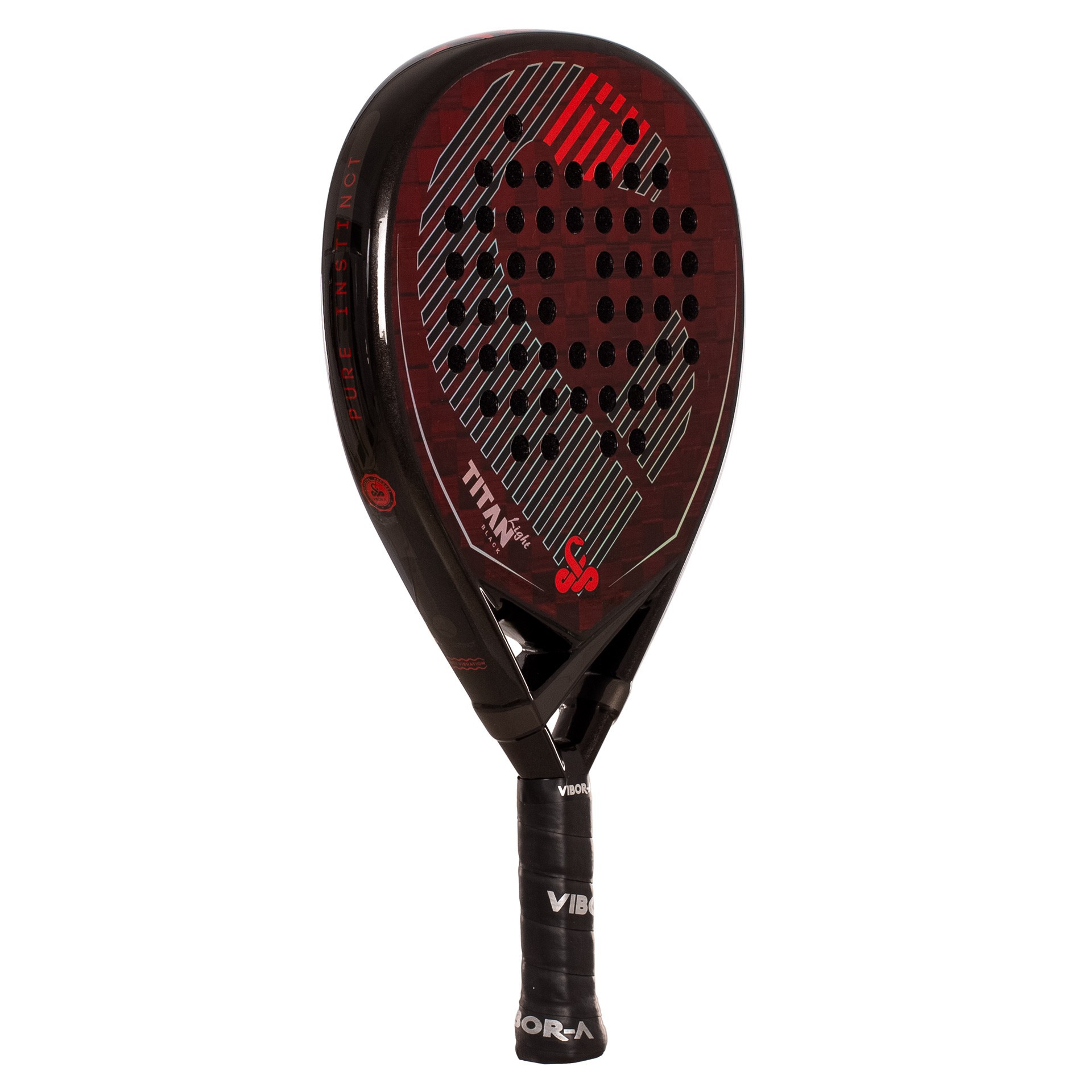 pack pala de pádel vibor-a titan black light 7 PACK PALA DE PÁDEL VIBOR-A TITAN BLACK LIGHT