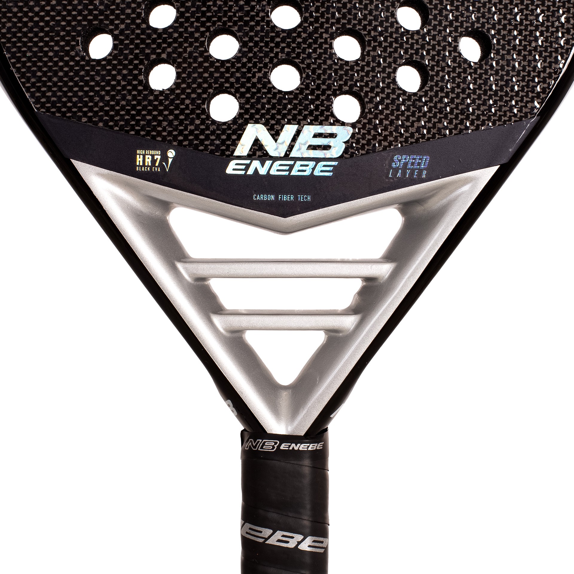 pala de pádel enebe mustang silver 3k 3 PALA DE PÁDEL ENEBE MUSTANG SILVER 3K