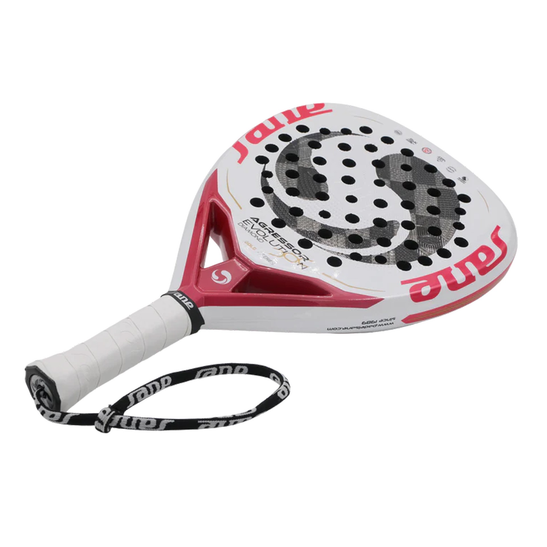 pala de pádel sane agressor evolution diamond gold 3 PALA DE PÁDEL SANE AGRESSOR EVOLUTION DIAMOND GOLD