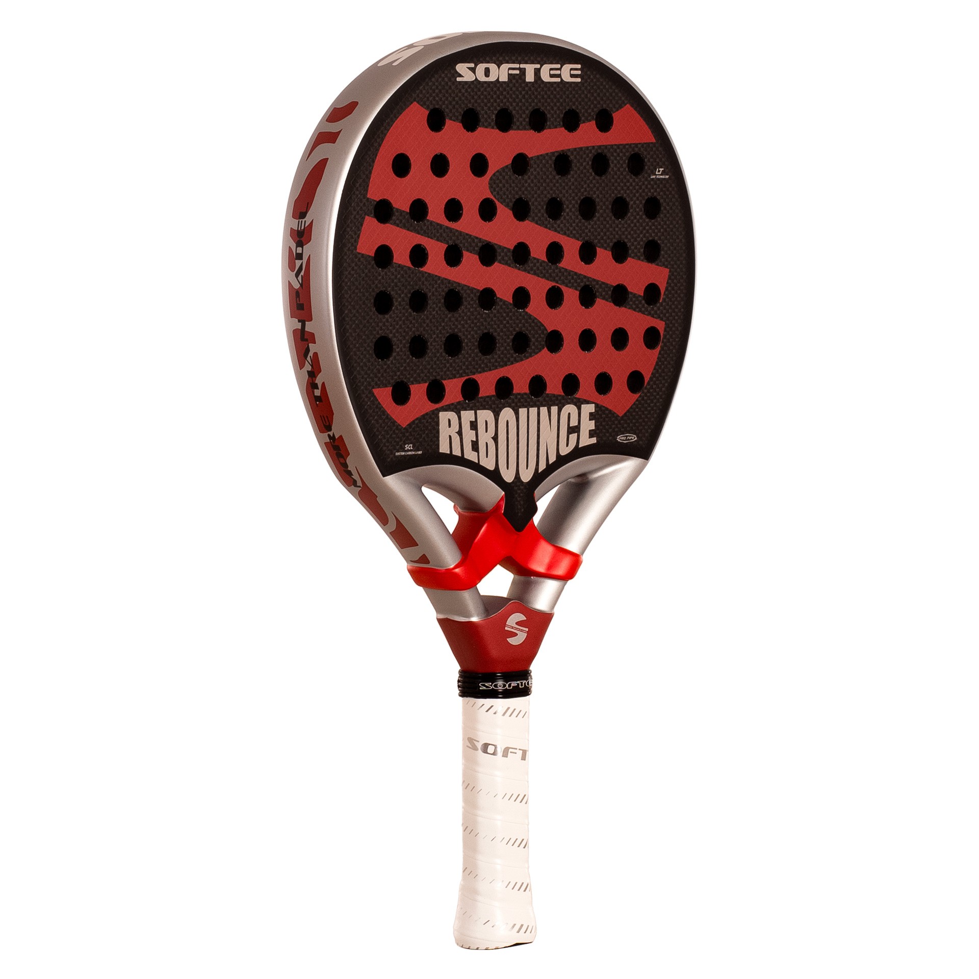 PALA DE PÁDEL SOFTEE REBOUNCE RED 3K