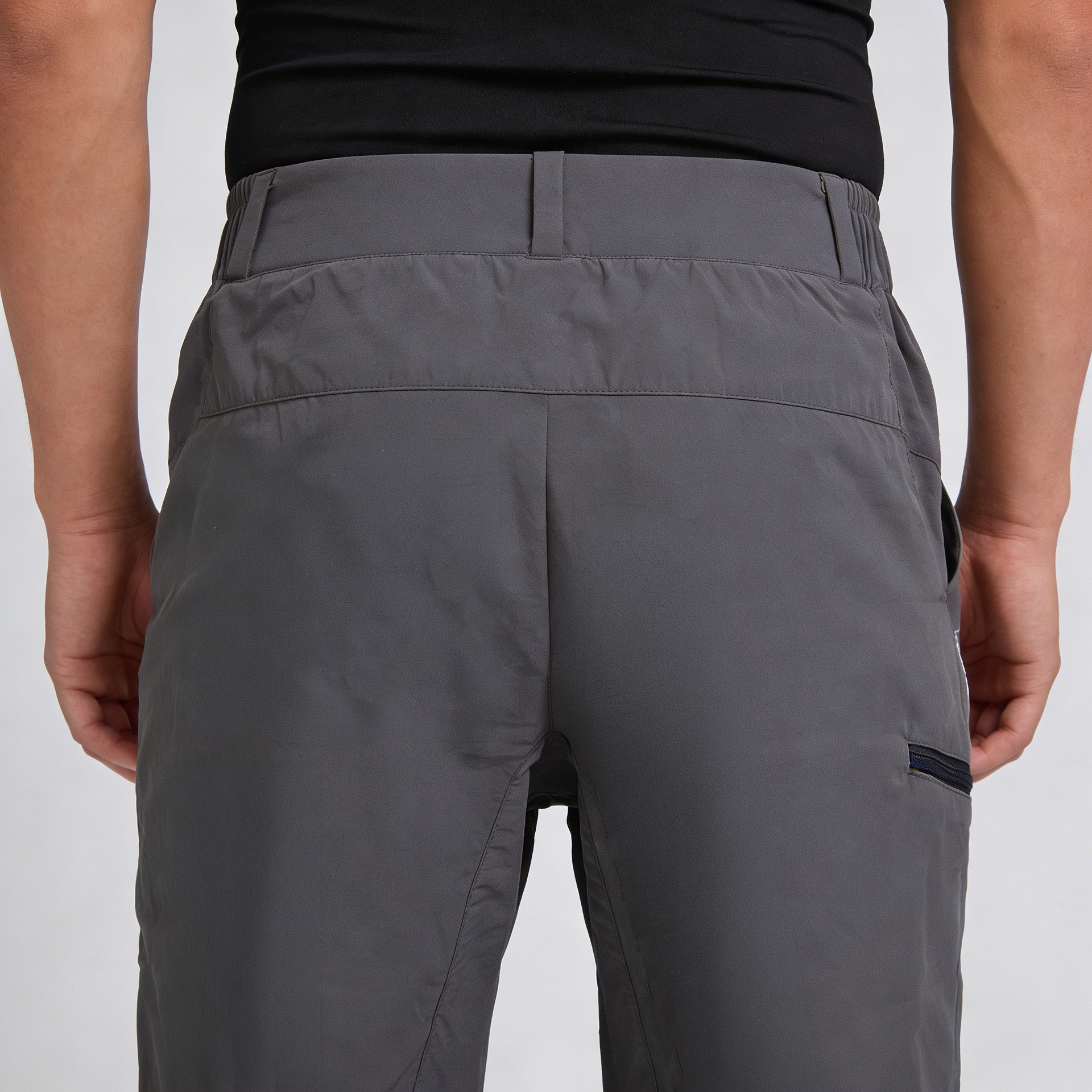 pantalón corto de hombre trekking active gris 1 PANTALÓN CORTO DE HOMBRE TREKKING ACTIVE
