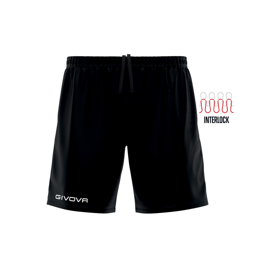 pantalón corto givova capo negro PANTALÓN CORTO GIVOVA CAPO