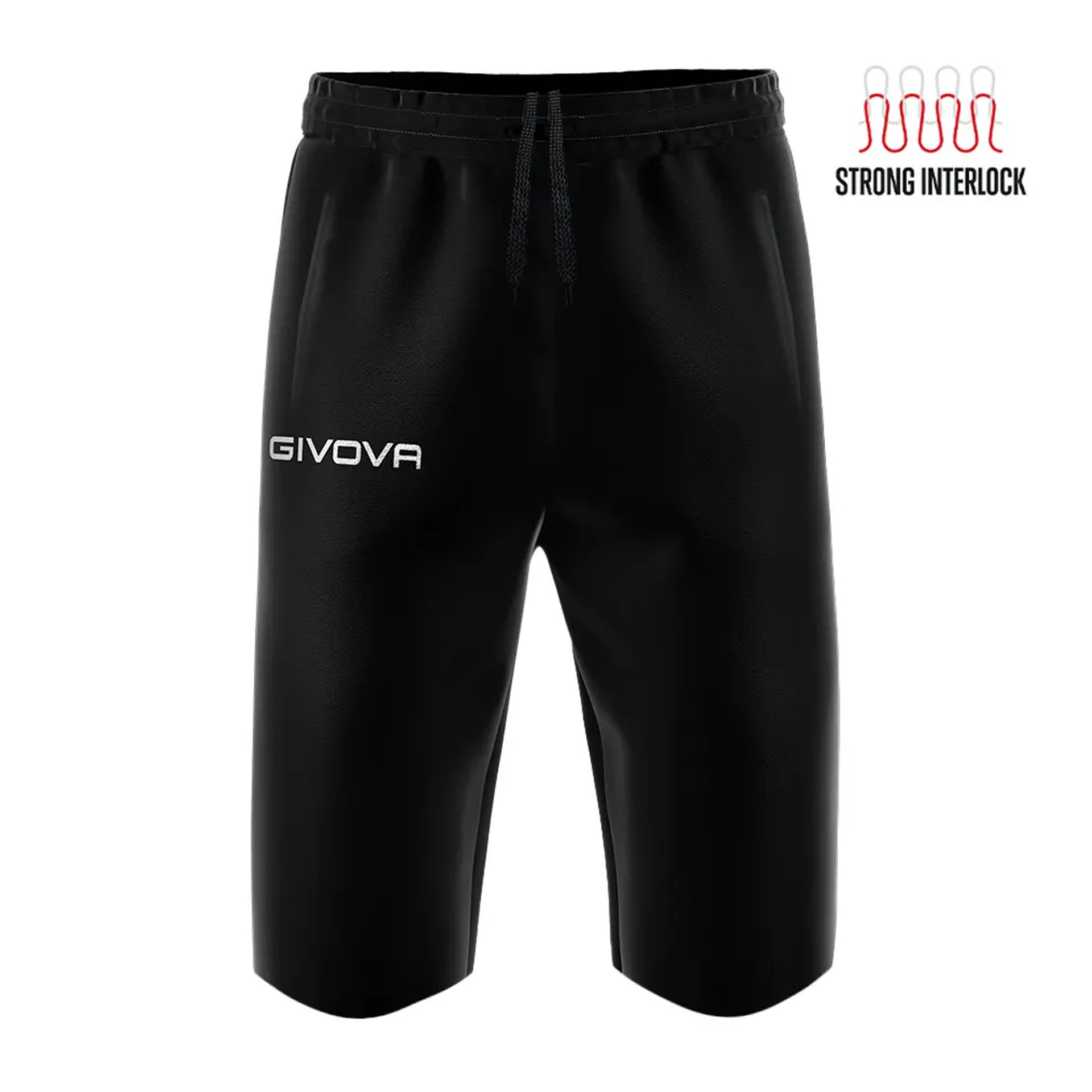 pantalón corto givova revolution negro PANTALÓN CORTO GIVOVA REVOLUTION