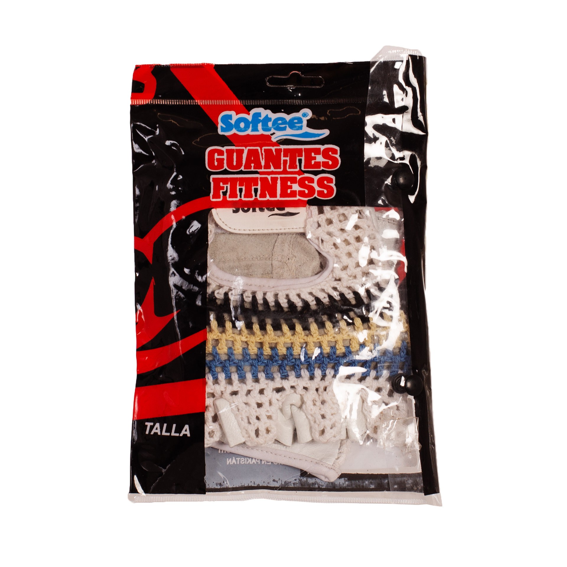 par de guantes rejilla blanco azul negro 1 PAR DE GUANTES REJILLA