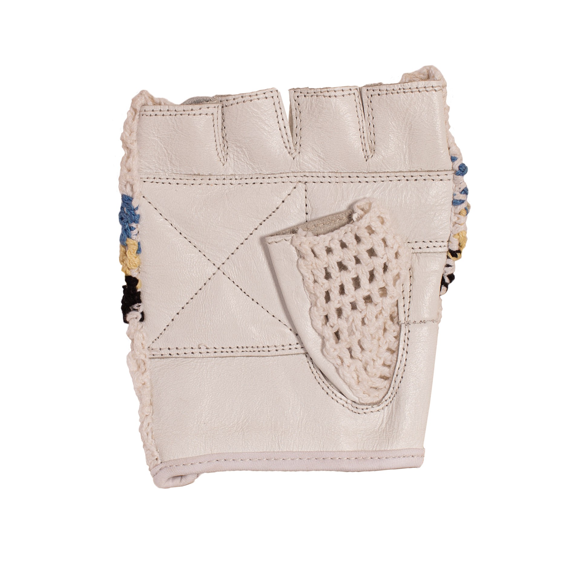 par de guantes rejilla blanco azul negro 3 PAR DE GUANTES REJILLA
