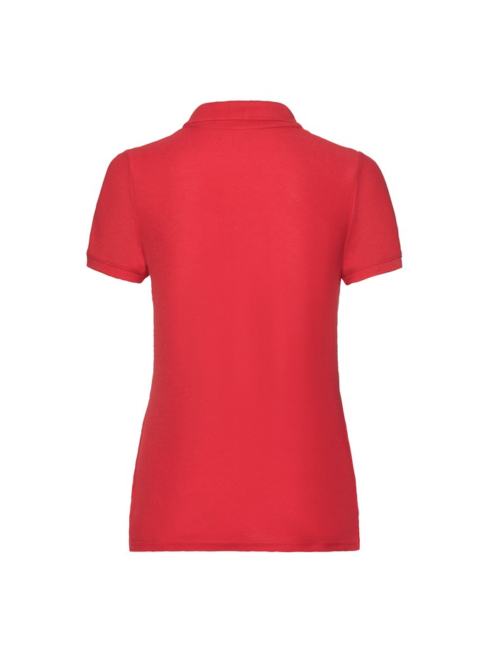 polo fruit of the loom 65/35 mujer rojo 1 POLO FRUIT OF THE LOOM 65/35 MUJER