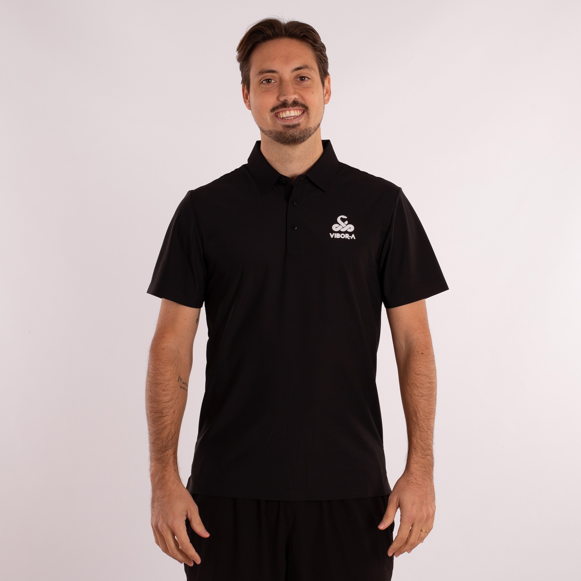 polo vibor-a russell negro POLO VIBOR-A RUSSELL