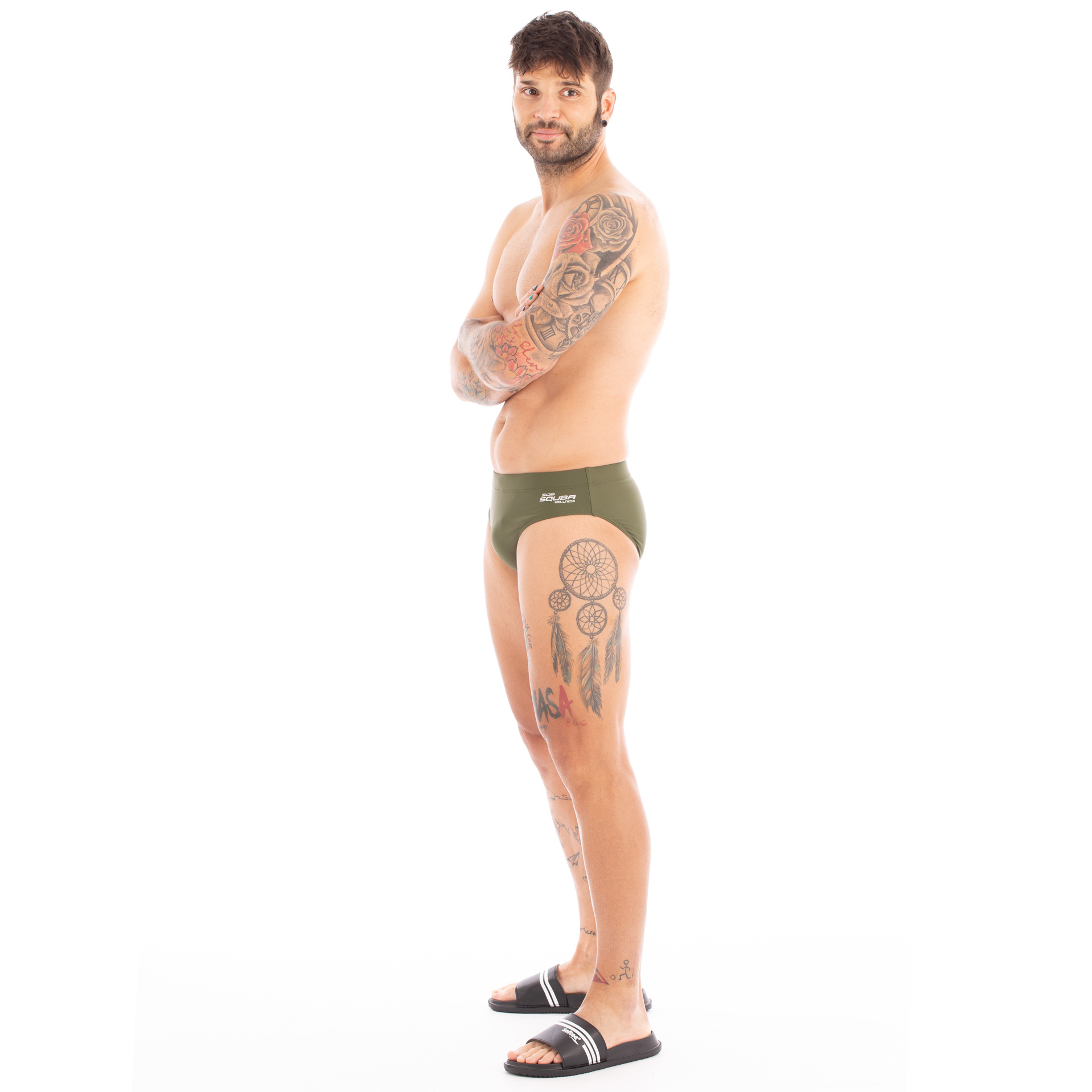 slip squba series training hombre verde oscuro 1 SLIP SQUBA SERIES TRAINING HOMBRE