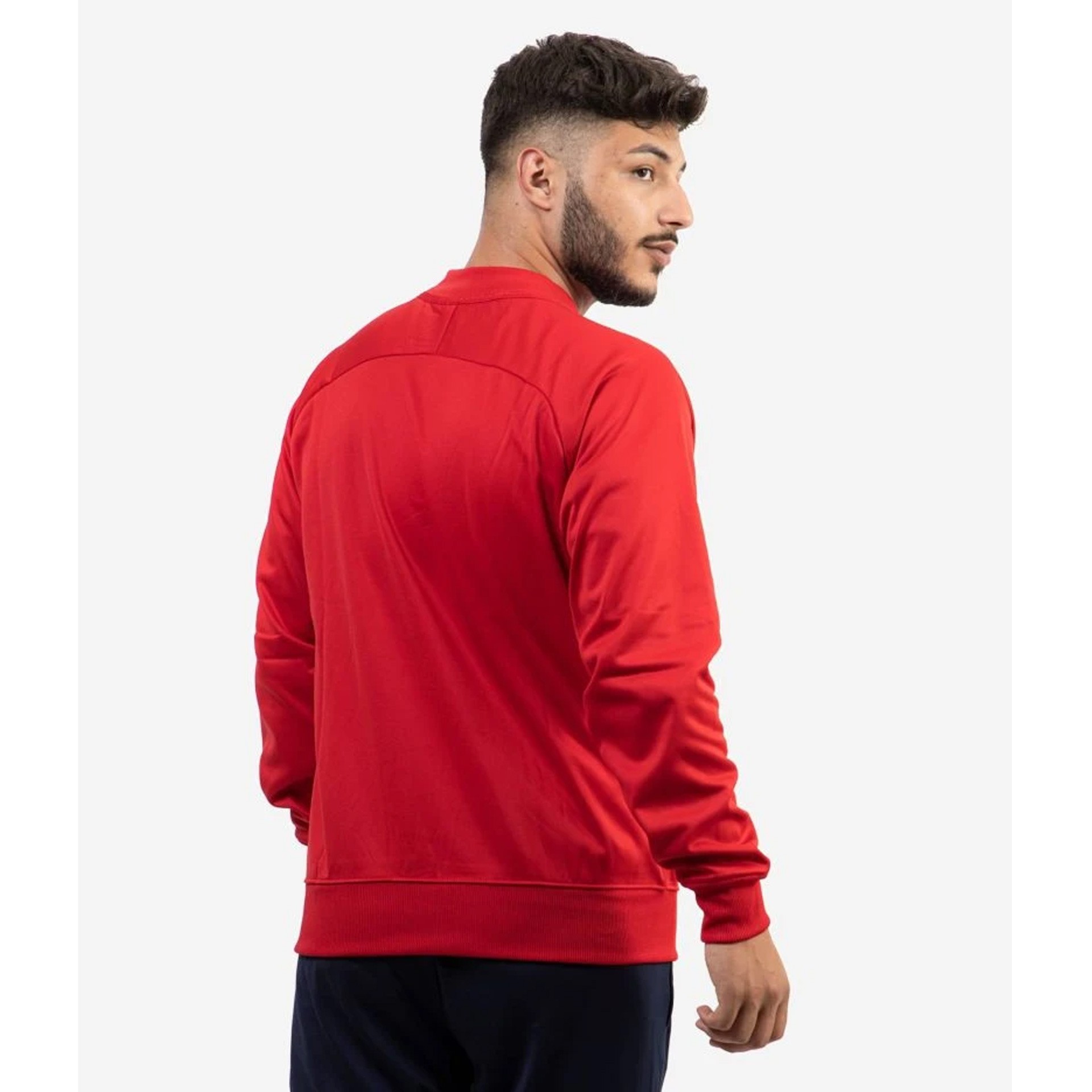 sudadera givova tecnica 500 media cremallera rojo 1 SUDADERA GIVOVA TECNICA 500 MEDIA CREMALLERA