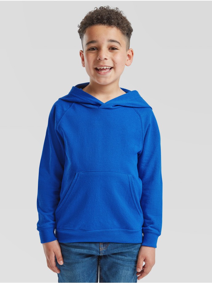 SUDADERA INFANTIL FRUIT OF THE LOOM LIGHTWEIGHT HOODED SWEAT