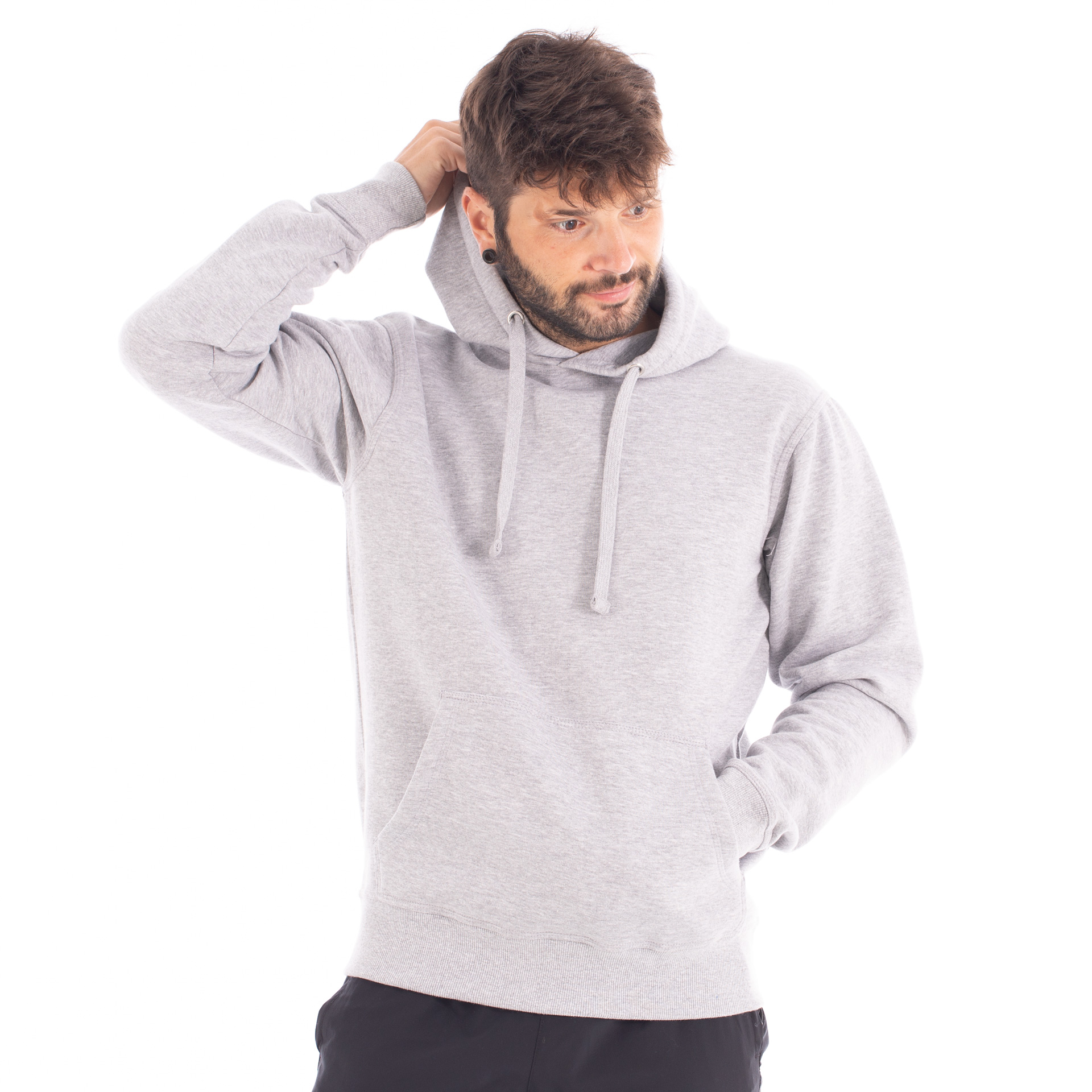 sudadera softee kelvin adulto gris vigoré SUDADERA SOFTEE KELVIN ADULTO