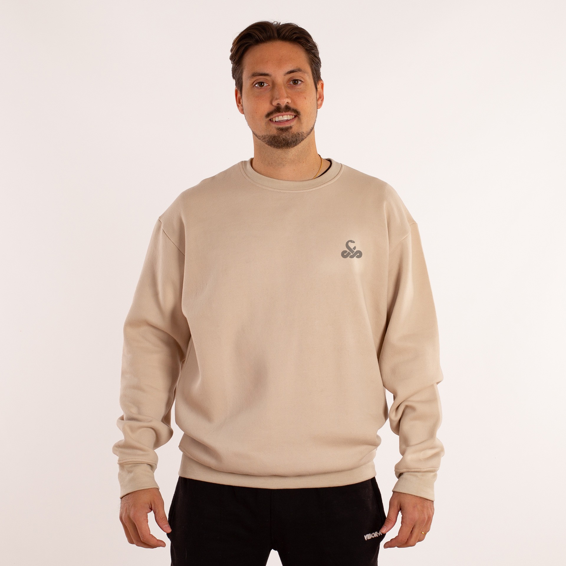 sudadera vibor-a cascabel beige 2 SUDADERA VIBOR-A CASCABEL